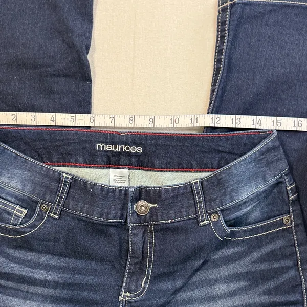 Maurices Midnight Blue Straight Leg Jeans - Image 3