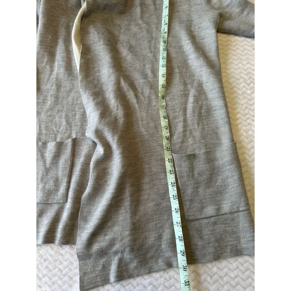Babaton Aritzia Merino Wool Open Front Cardigan‎ Sweater Women Small - Image 8