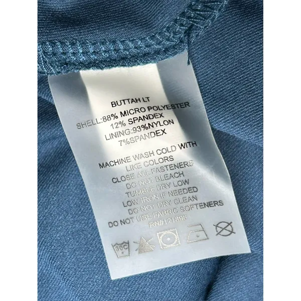 Title Nine Connelly Blue Activewear Dress With Pockets Women’s Size Medium - Image 8