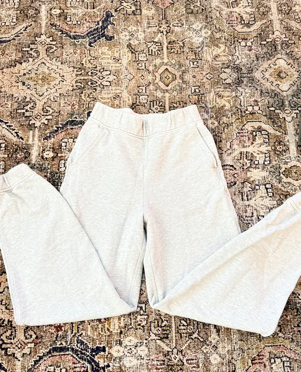 Relaxed high rise joggers heather grey size 2 lululemon - Image 6