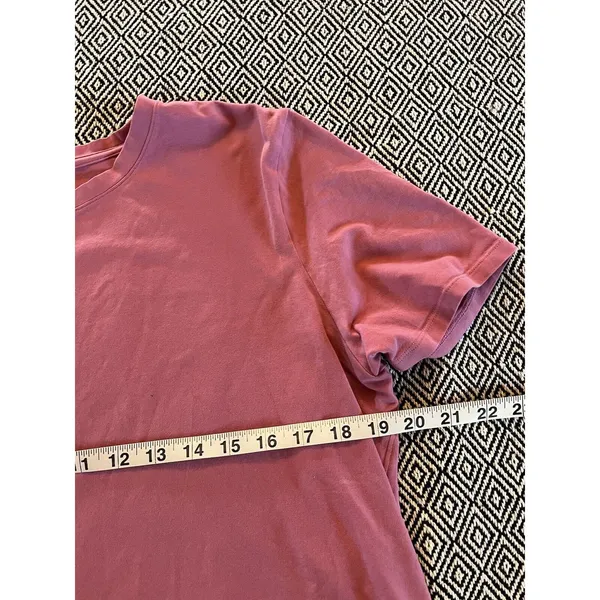 Lululemon Love Crew Size (see Pics) Cherry tint Pima Cotton Crew Authentic - Image 3