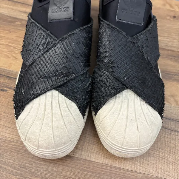 Adidas Super Star Slip On Chinese New Year of The Rooster Shoes Sneakers Black - Image 4