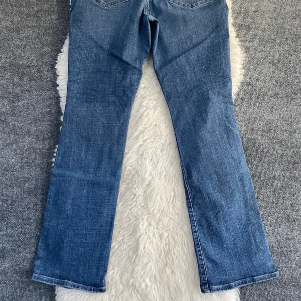 Lee Regular Fit Bootcut Mid Rise Blue Denim Jeans Western Rodeo Country Y2k - Image 7
