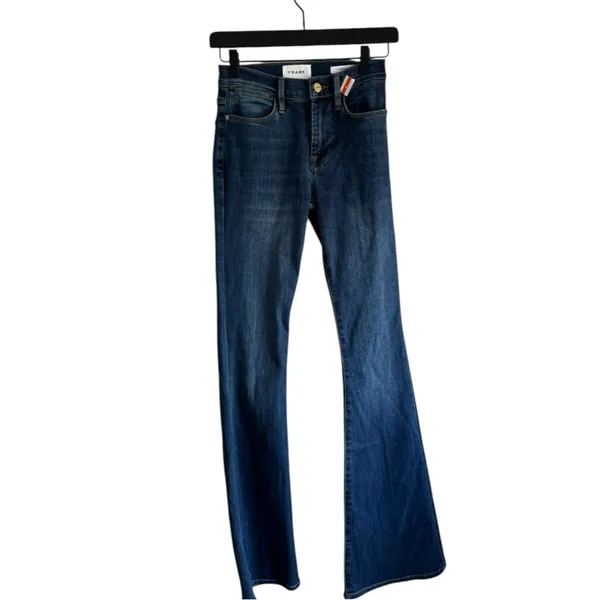 Frame Le High Flare Jeans Dublin‎ High Rise 24 Denim - Image 9