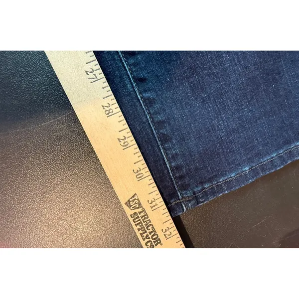 Lucky Brand Womens 10/30 Brooke Boot Jeans Dark Wash Denim Stretch Western Chic - Image 9