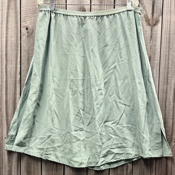 Rare‎ 100% silk skirt large stretchy waist Aliki Yamani Creations lightweight - Image 2