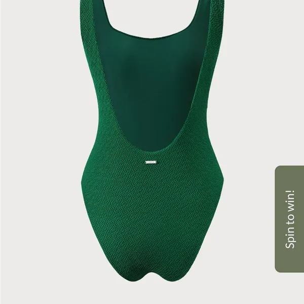 Berlook Green Textured Backless One - Image 6