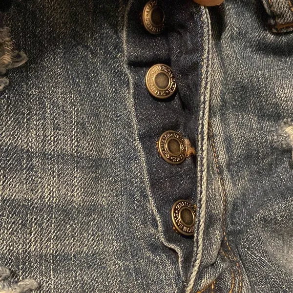 American Eagle Outfitters Hi-Rise Festival Distressed Jean Shorts Size 4 - Image 10