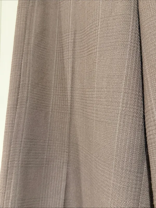Ann Taylor Taupe Wide-Leg Cropped Pants with Belt - Image 2