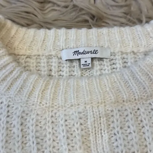 Madewell alpaca blend sweater size medium - Image 2