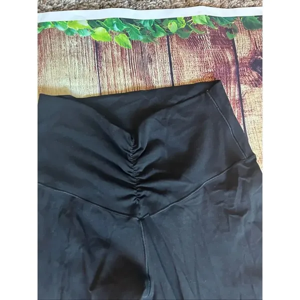 Offline by aerie Hi-rise Flare Leggings Black Size M - Image 2