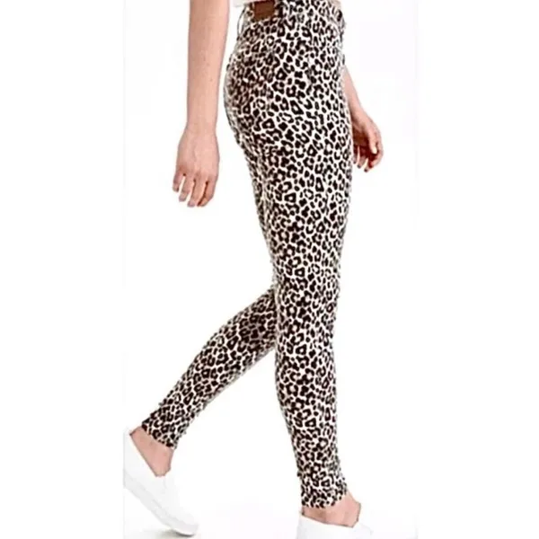 American Eagle leopard high rise jegging jean 4 - Image 14