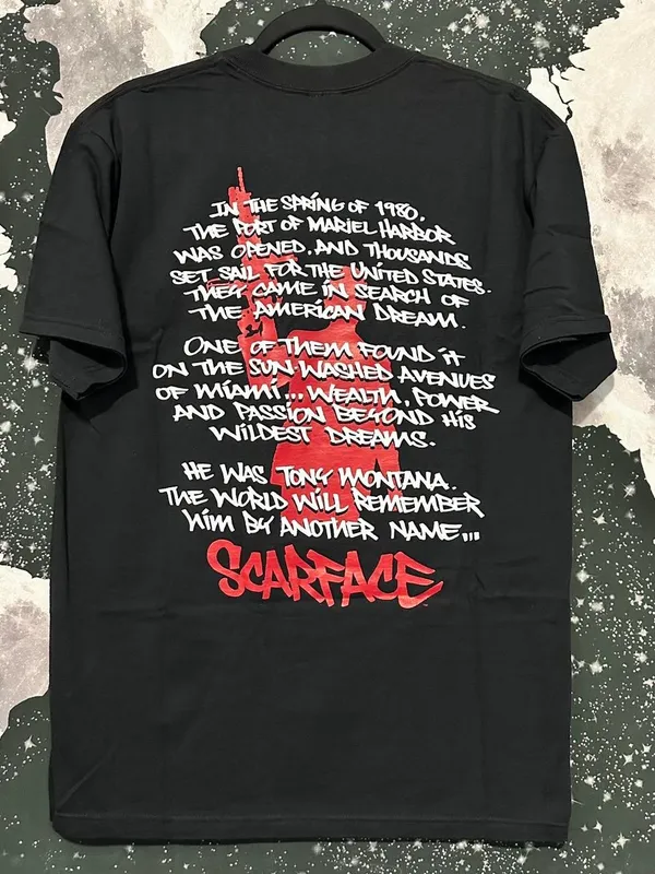 Delta Pro Weight Scarface Movie The American Dream Shirt - Image 6