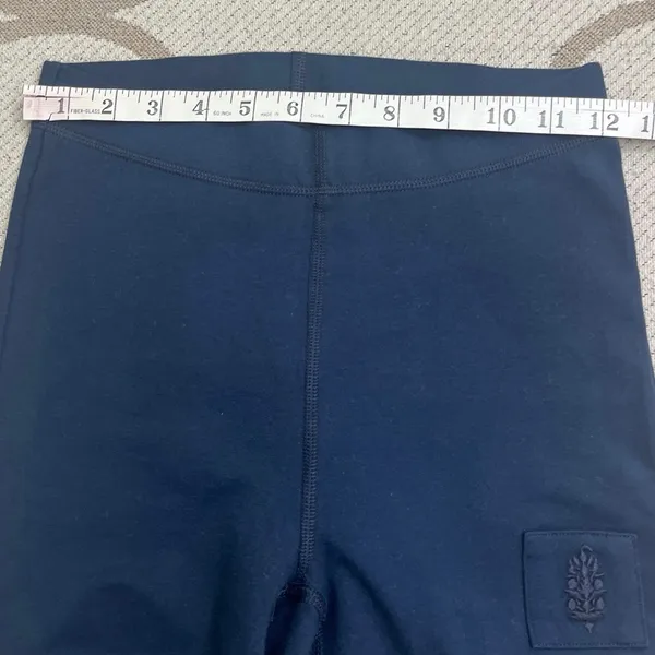 Free People Movement Victory Biker Shorts Navy Blue XS NWOT High Rise Yoga - Image 4