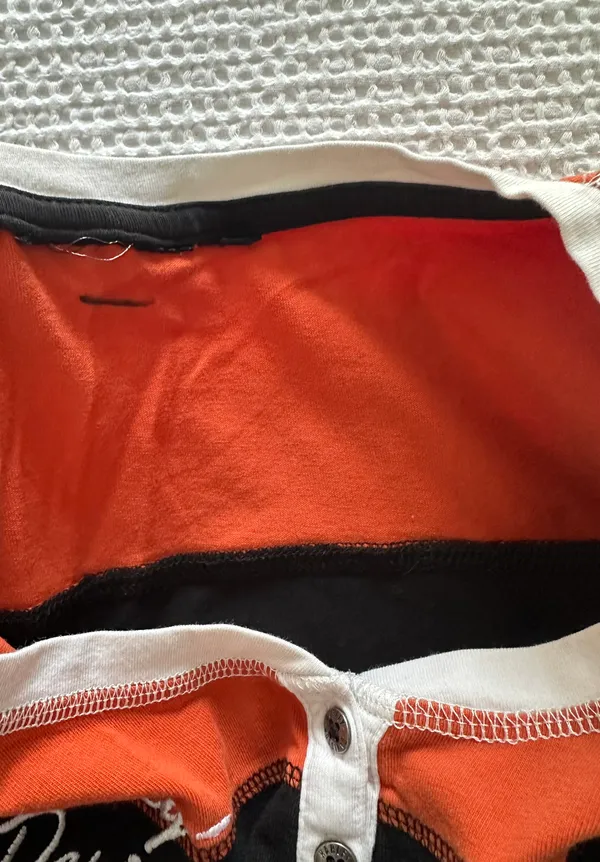 Women's Classic Colorblock Henley longsleeve tee - Image 3