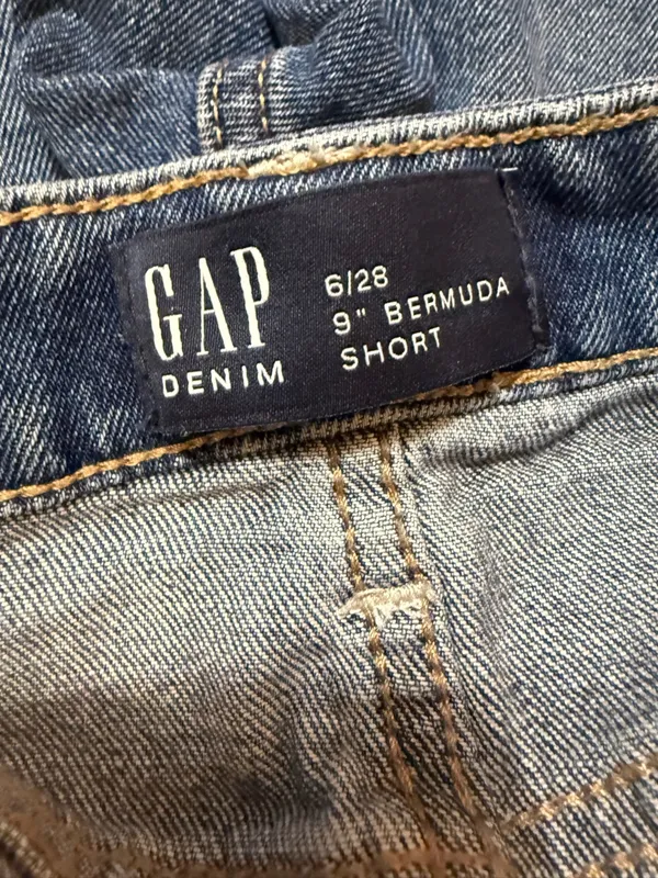 Gap 9 in Distressed‎ Bermuda Shorts - Image 3