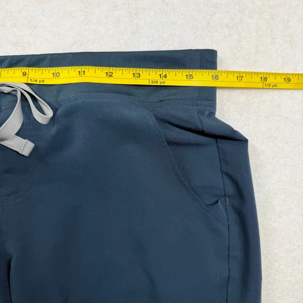 FIGS Zamora Jogger Scrub Pants Women’s Medium Navy Blue Technical Collection - Image 7