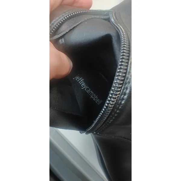Black thigh high Boots by Jeffrey Campbell sz 5 - Image 9