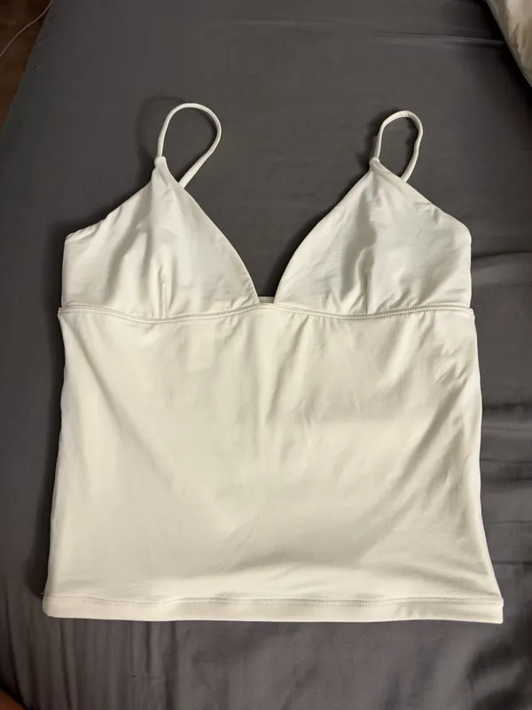 Buttery Soft Cami Tank White Size XS - Image 3
