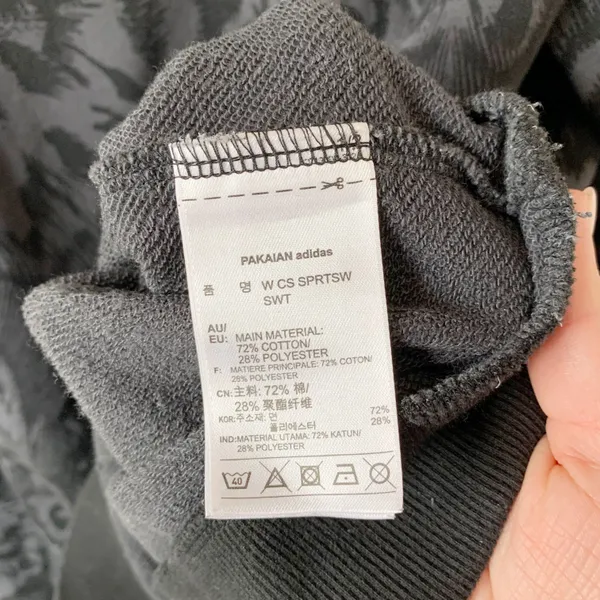 Adidas Neo Sweat Track Suit Sz M/L - Image 9
