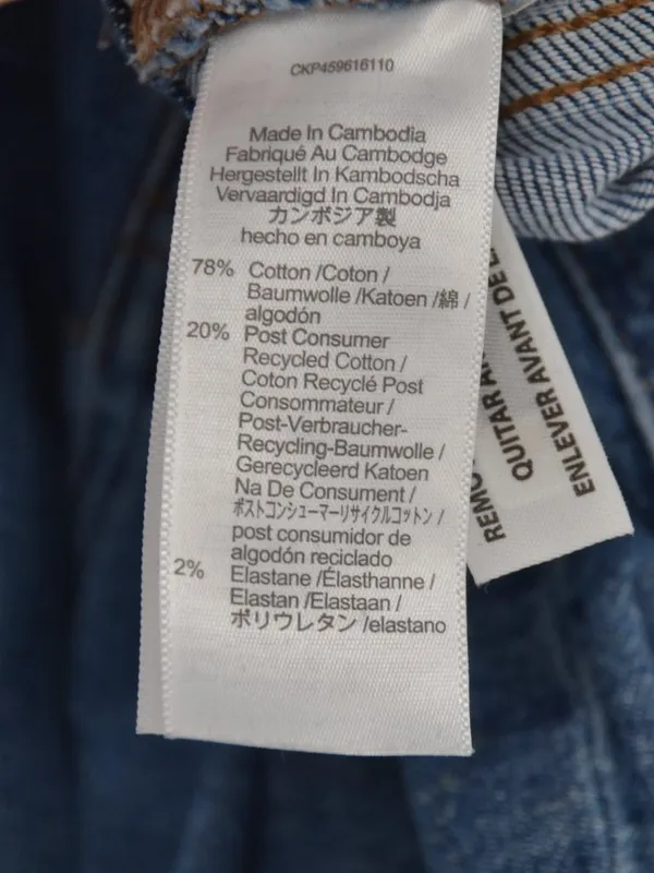 Madewell The Perfect Vintage Jean High Rise Tapered Jeans Blue Size 25 - Image 9