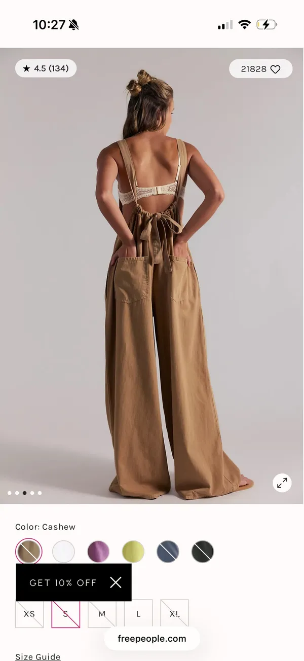 FREE PEOPLE NEW WITH TAGS We the free freebird jumpsuit - Image 2