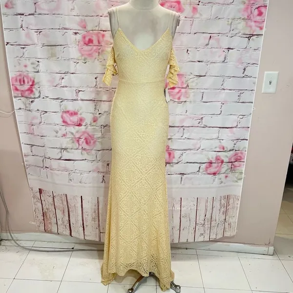 Lulu’s Declare My Love Cream Lace Cold-Shoulder Mermaid Maxi Dress - Image 5