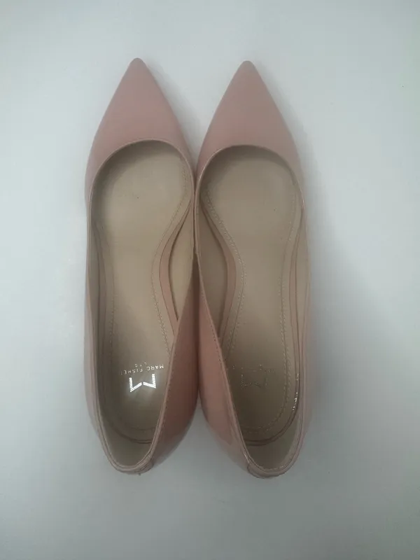 Marc Fisher Mizlas Nude Patent Leather Pumps Women's Size 8M - Image 3