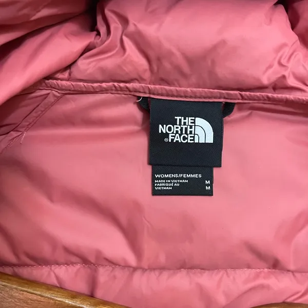 The North Face Pink Puffer Jacket 550 - Image 5