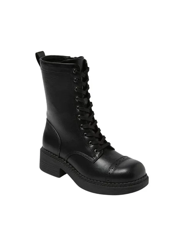 Wild Fable Helga Lace-Up Combat Boots 94568558 Black 6M - Image 10