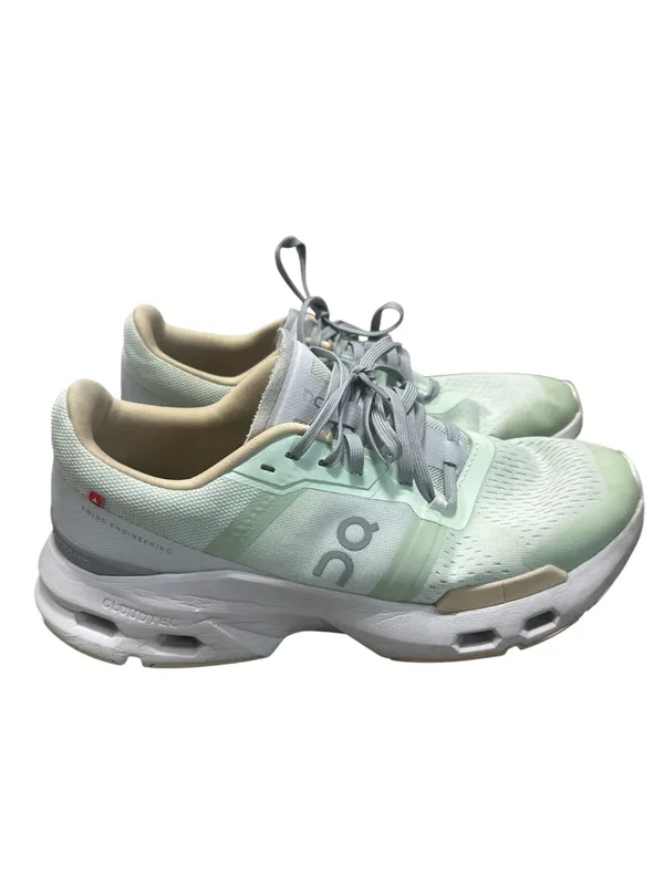 On Running Women's Mint and Gray Cloudpulse Running Shoes - Image 3