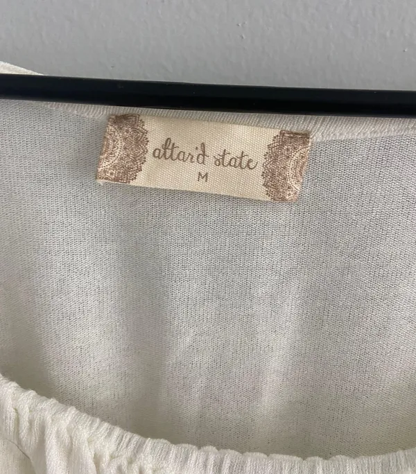 Altar'd State Cropped Shirt - Image 6