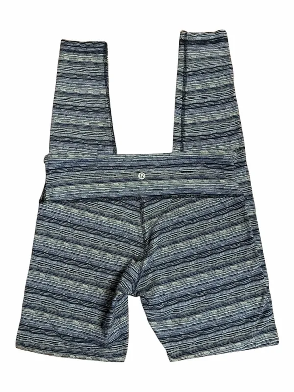 lululemon athletica Wunder Under Sapphire Blue Multi Stripe 8 - Image 4