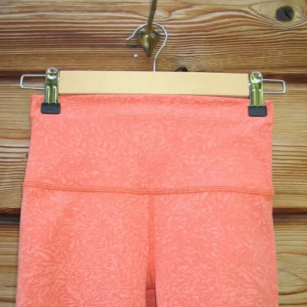 NWOT Lululemon Wunder Train High Rise Shorts 8” Crunch Warm Coral - Image 4