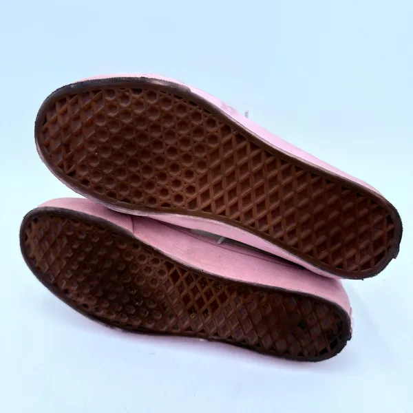 Vans Women's Sk8 Hi Tapered Sneakers Cream & Pink Size Men's 7.5 Women's 9 - Image 7
