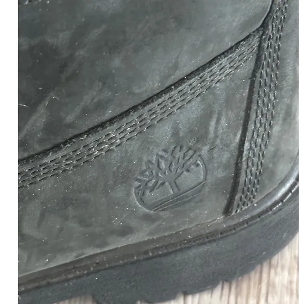 Timberland Premium 6 Inch Waterproof‎ Boots Black Nubuck Leather Women 6 - Image 9