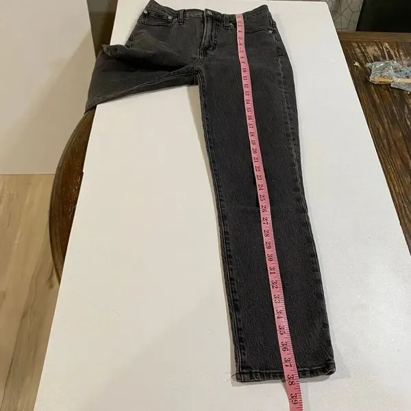 Madewell The Perfect Vintage Jean Black Wash Mom Jeans Size 25 - Image 8