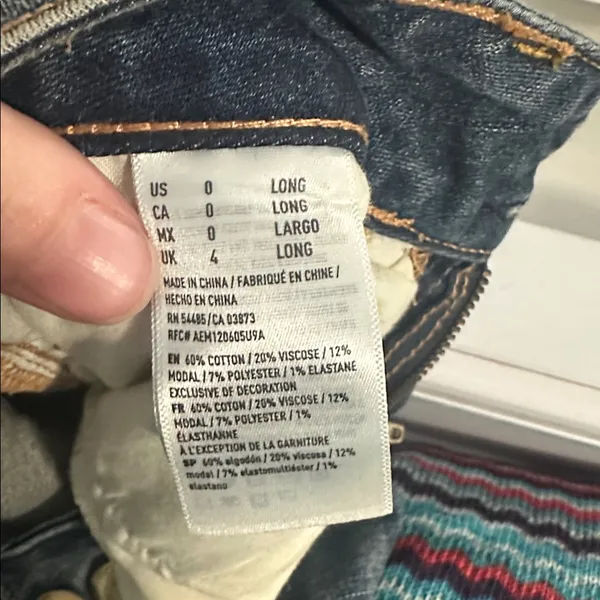 American Eagle Outfitters‎ Women's Distressed Bootcut Jeans - Image 4