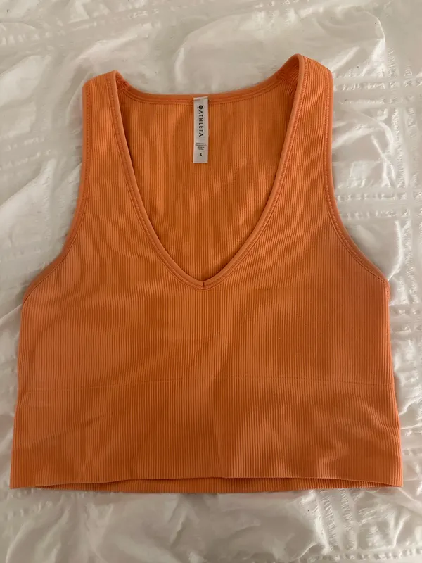 Orange Athleta Tank Top - Image 2