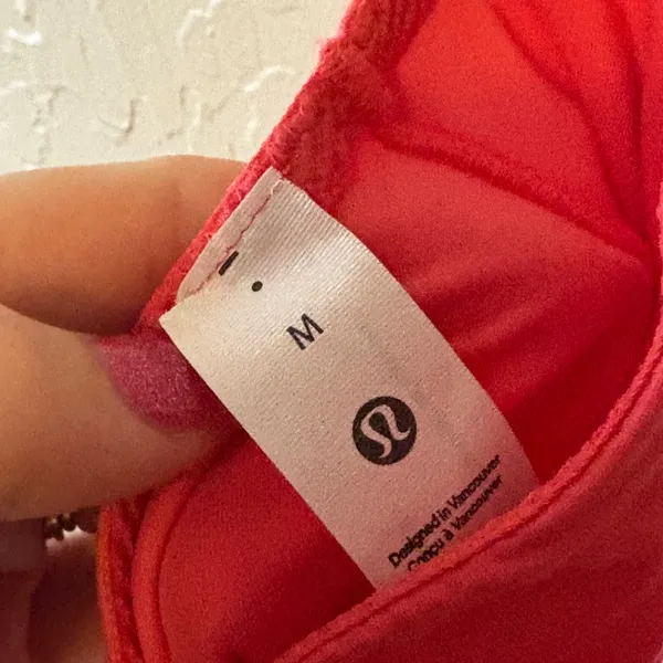 Lululemon Wundermost Ultra-Soft Nulu Tube Top Glaze Pink! NWT Size Medium. - Image 6