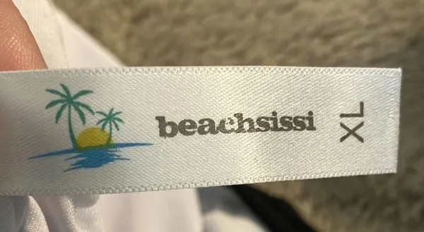 NWT Beachsissi Ruffle Hem Tankini Set, XL - Image 6