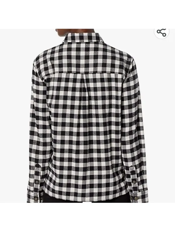Carhartt Women’s Rugged Flex Loose Midweight Flannel Long Sleeve Plaid Shirt XL - Image 13