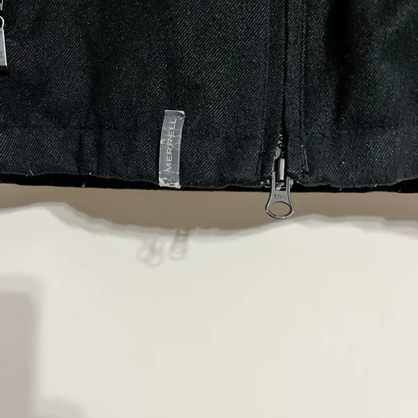 Merrell Jacket Women's S Black Hooded Outdoors Hiking‎ Jacket Zip Pockets Vest - Image 3