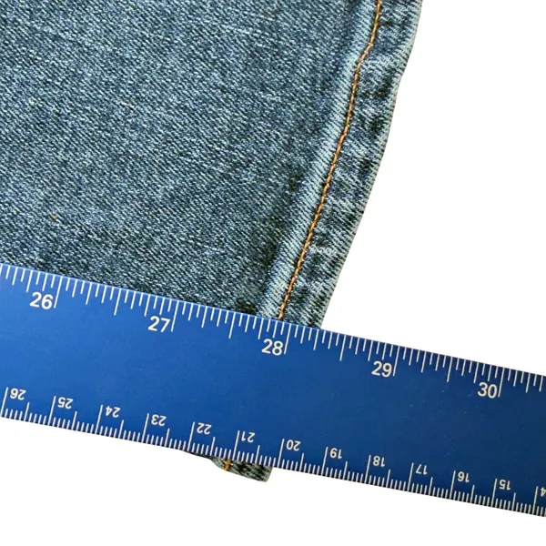 Madewell Mid-Rise Stovepipe Deming Wash Women's Stretch Denim Jeans Sz 31 - Image 8