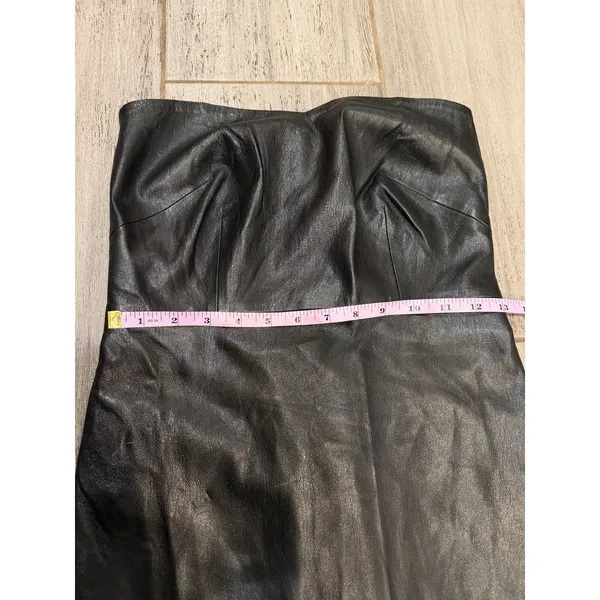 REVOLVE Generation Love Vegan Leather Yazin Mini Dress size XS - Image 10