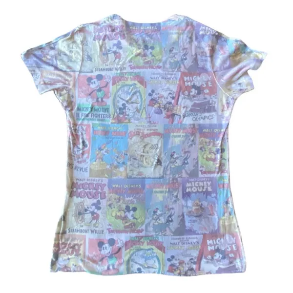 Disney Parks Walt Disney Original Comics Print Tee Size Medium - Image 2