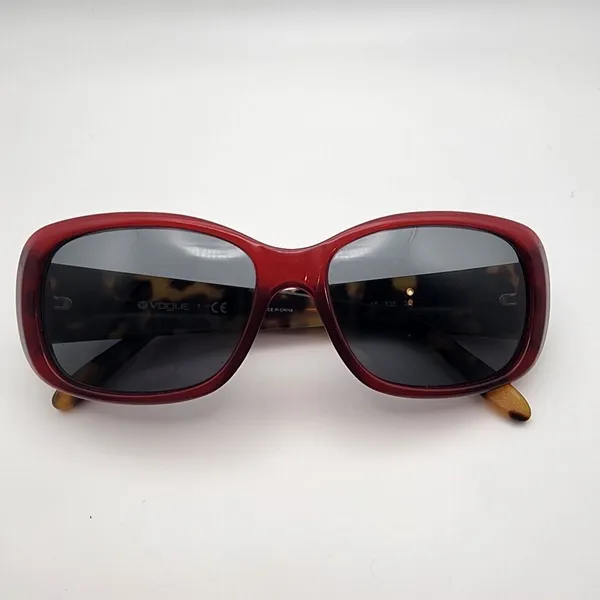 Vogue Red & Tortoiseshell Prescription Sunglasses Frames - Image 2