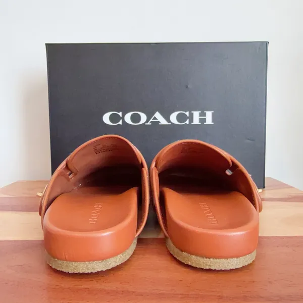 NWT Coach Blake Clog In Signature Textile Jacquard size US5 - Image 7