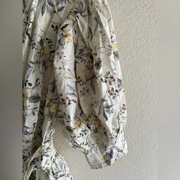 En Saison Cream Floral Mini Dress - Image 5