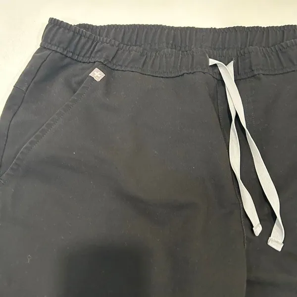 FIGS Black Scrub Jogger Pants Women’s Large Short Technical Collection - Image 11